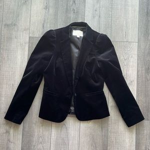Banana Republic Velvet Blazer